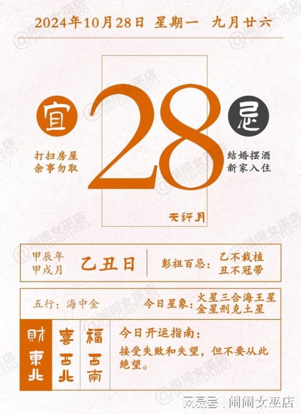 星历1028：巨蟹不要好高骛远 狮子制造生活仪式感