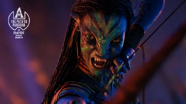 《阿凡达3》曝光新剧照，导演卡梅隆透露索尔达娜的演绎十分耀眼