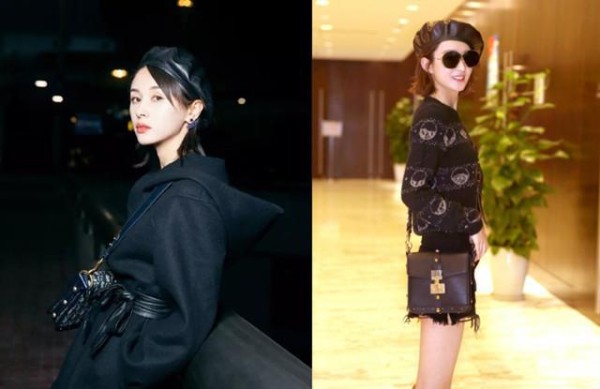 赵丽颖和王子文杠上了? 撞衫5次又带同款帽子