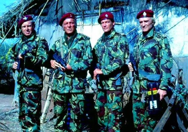 《野鹅敢死队》：三位英伦巨星的传奇再现