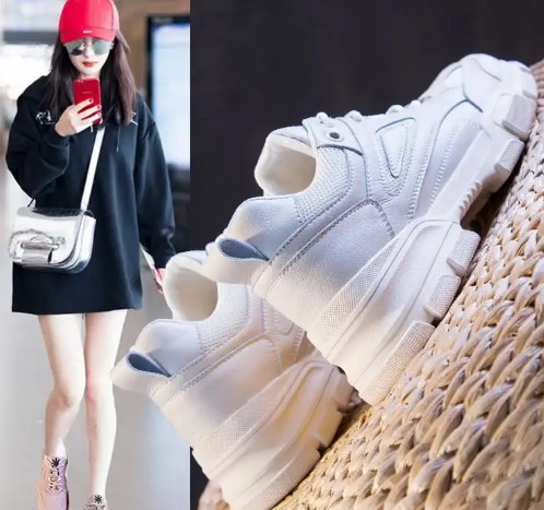 明星同款小白鞋，每一款都时尚百搭，你入手了吗？