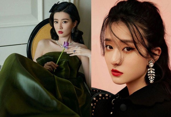 乔欣惊艳的复古造型