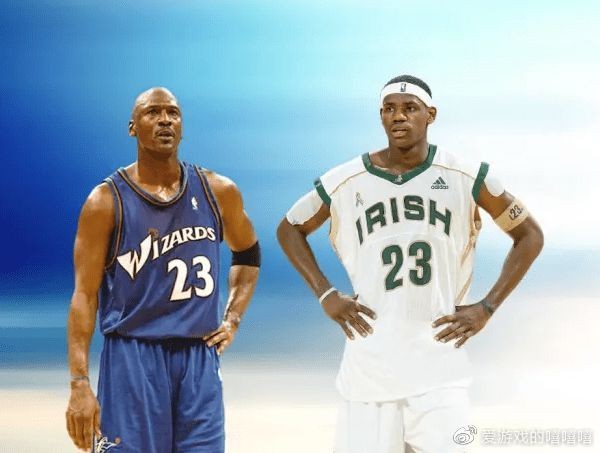 勒布朗很小的时候就视乔丹为偶像