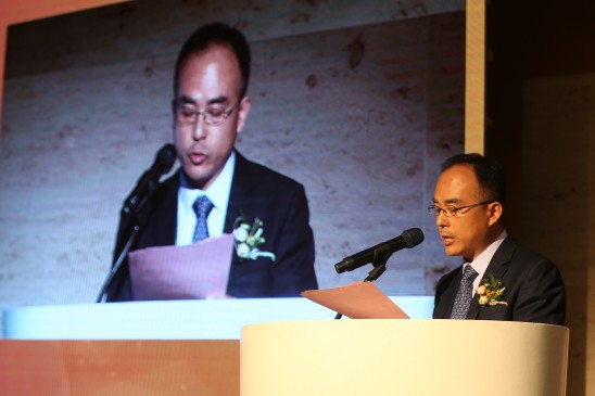 韩都衣舍联合创始人杜廷国致开幕词