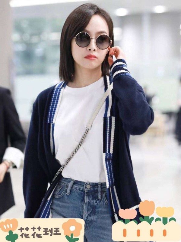 宋茜机场生图曝光，身材曲线惹争议，是健身成果还是刻意凹造型？