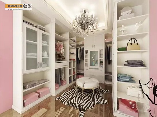 欧派衣帽间也能实现你的“女神梦”