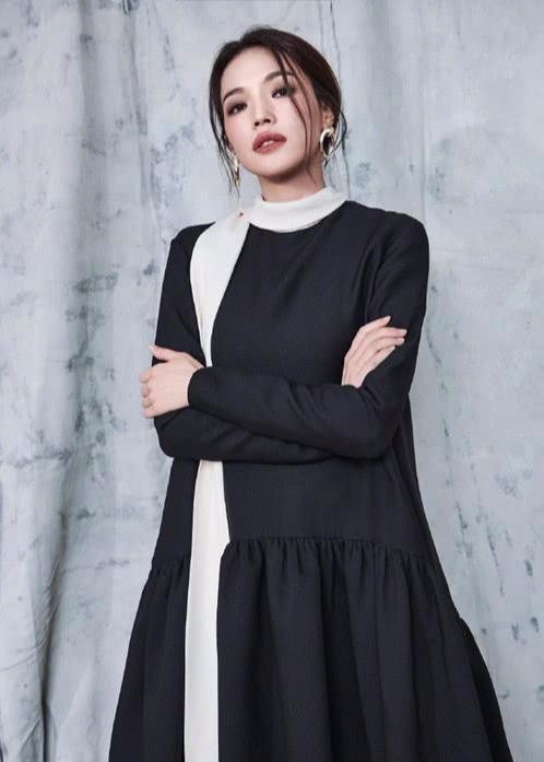 当1米68的舒淇与1米68的杨颖，两人同框时，网友：这点差距明显