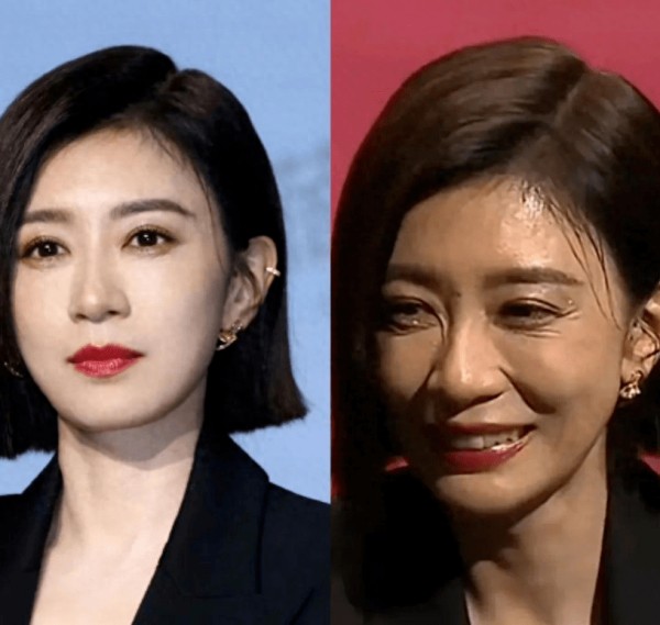 贾静雯生图皱纹多，个子矮小含胸驼背，网友感叹快不认识了