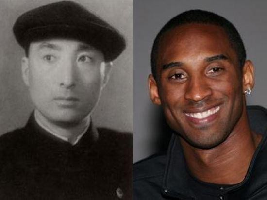 NBA球星撞脸过的中国明星，詹姆斯神似张震岳，科比与陈佩斯很像