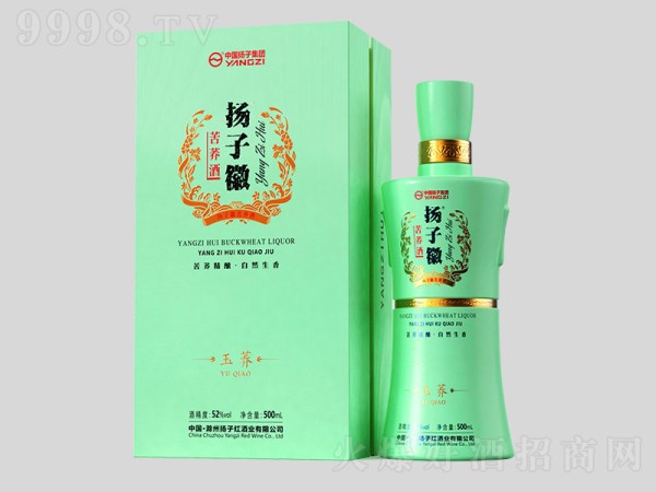 扬子徽苦荞酒玉荞 荞香型【52° 500ml】