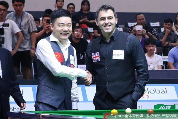 丁俊晖与奥沙利文