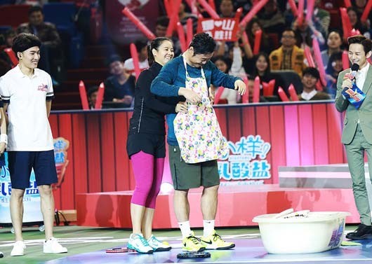 李娜姜山秀恩爱