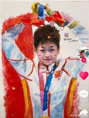 14岁全红婵太单纯了！被千万粉丝网红欺骗，消费奥运会冠军引众怒