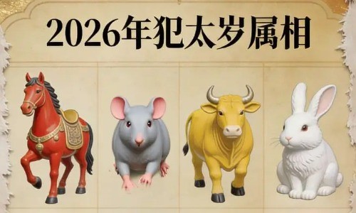 2026犯太岁的4个属相公布，运势影响提前了解.jpg