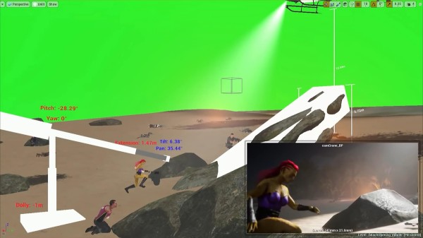 虚幻引擎中的特技预演/动作设计