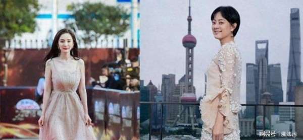 杨幂央视领奖翻车，同框孙俪被秒