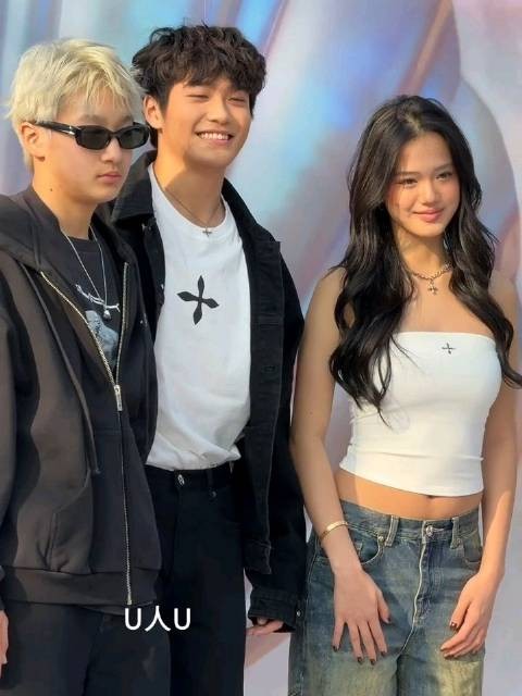 冉莹颖儿子邹明轩、曹格儿子Joe、钟丽缇女儿Jaden,星二代都合体出席活动了