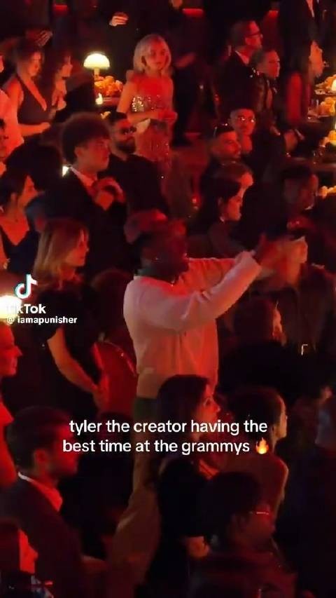 Tyler,就这样把每个颁奖典礼当party在玩