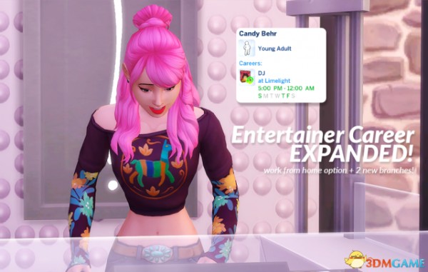 模拟人生4 v1.36艺人类新职业MOD