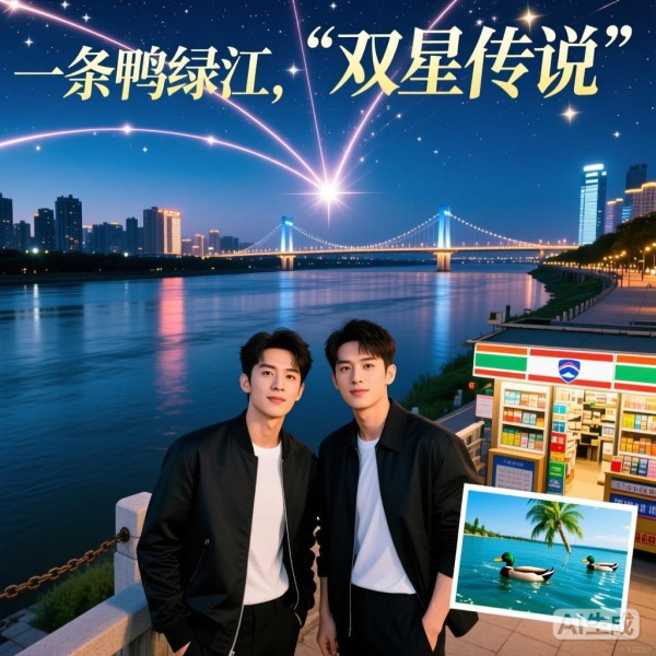 鸭绿江畔星光交汇：刘宇宁黄景瑜意外同框背后的文旅新启示