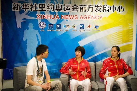 郎平、朱婷接受新华社记者专访