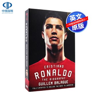英文原版 罗纳尔多传记 Cristiano Ronaldo: The Biography C罗 体育运动 足球明星传记小说 