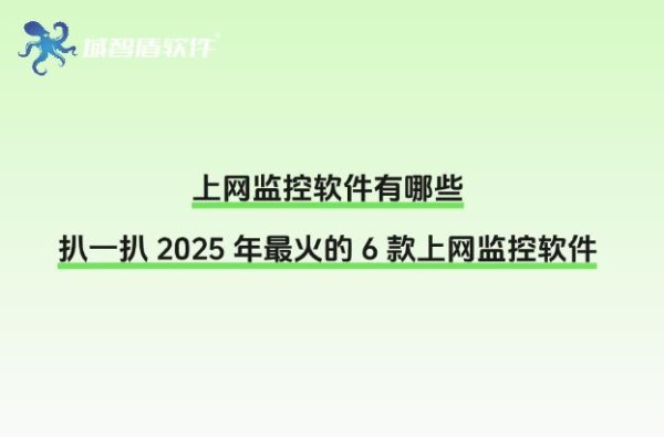 上网监控软件有哪些，扒一扒 2025 年最火的 6 款上网监控软件
