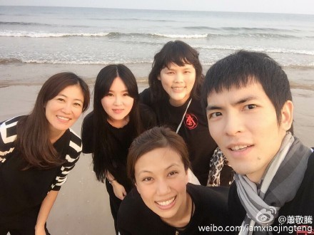 图片来源：萧敬腾微博