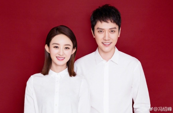 女星赵丽颖与冯绍峰2021年离婚。