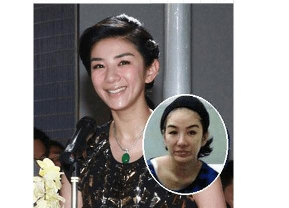 女明星素颜照对比，有女明星还为美容去换血，她的素颜照美出高度