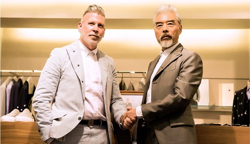 潮叔张双利与Nick首次相会 时尚ICON受热捧