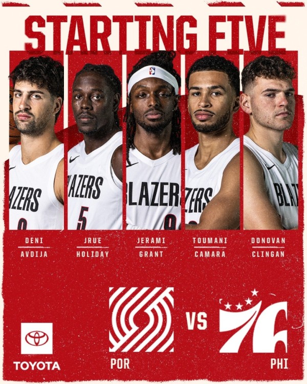 开拓者四将出征2026全明星周末，阿夫迪亚首度入选正赛