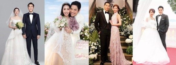 2019年结婚的17对明星：郭碧婷、奚梦瑶最高调，这对直接旅行结婚