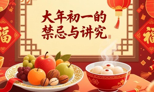 大年初一的禁忌与讲究，春节第一天的传统习俗