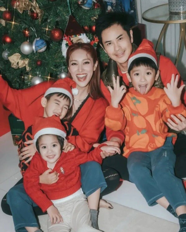 TVB前港姐冠军为儿子举办生日派对！秀英文引质疑，小寿星颜值高像爸爸