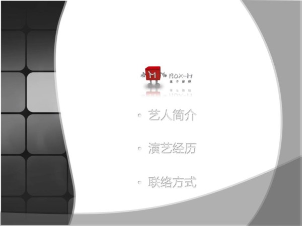 时尚娱乐明星人物介绍模板(16P)_第3页