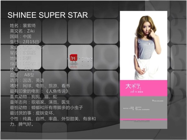 时尚娱乐明星人物介绍模板(16P)_第4页