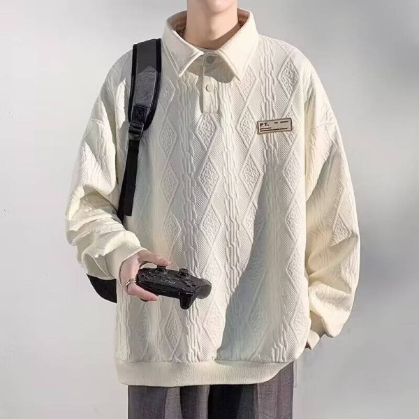 时尚与舒适并存！秋季男士Polo领卫衣必备单品，情侣装让你们更甜蜜！