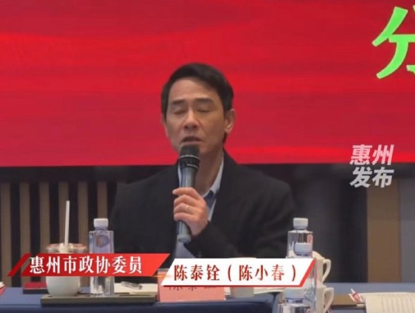 陈小春在惠州政协会议上提出了哪些具体的文旅发展建议？