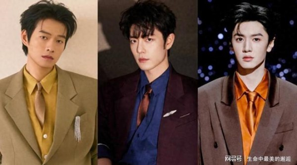 肖战微博之夜YSL西装撞衫陈哲远，官方解围化解尴尬