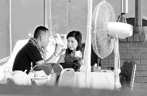 林保怡早上与乐易玲见面饮茶