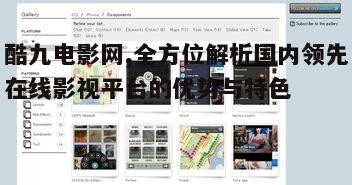 酷九电影网的用户体验与界面设计