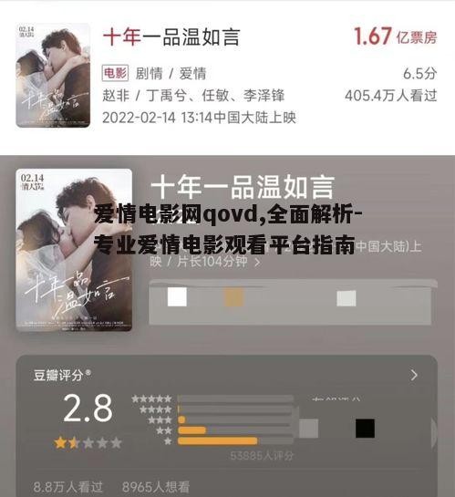 爱情电影网qovd用户体验与互动功能