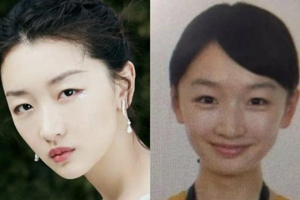 当红女明星证件照对比,一眼就被刘亦菲吸引,张柏芝是真优越