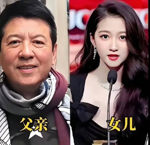 光影瞬间：父女深情相拥，温暖时光的默契