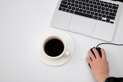 简约办公环境咖啡下午茶图片