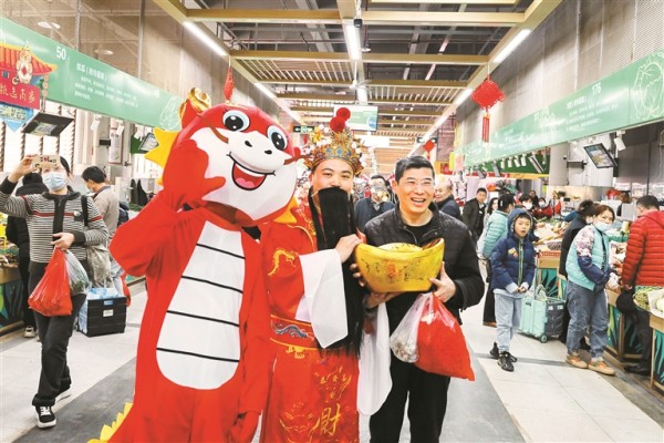 2024福田农批市场年货节火热进行中 口岸巴士直达！一站式配齐年货