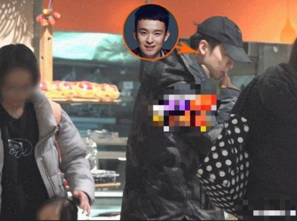 董子健孙怡带女儿逛超市，大福扎着小揪揪，圆脸太像爸爸