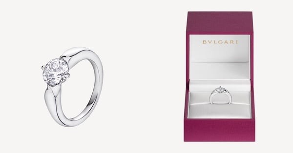 2025求婚鑽戒推薦：BVLGARI 寶格麗&nbsp;Dedicata a Venezia 戒指