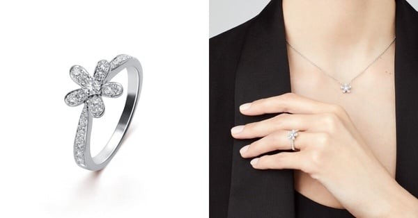 2025求婚鑽戒推薦：Van Cleef &amp;amp; Arpels梵克雅寶 Socrate 戒指